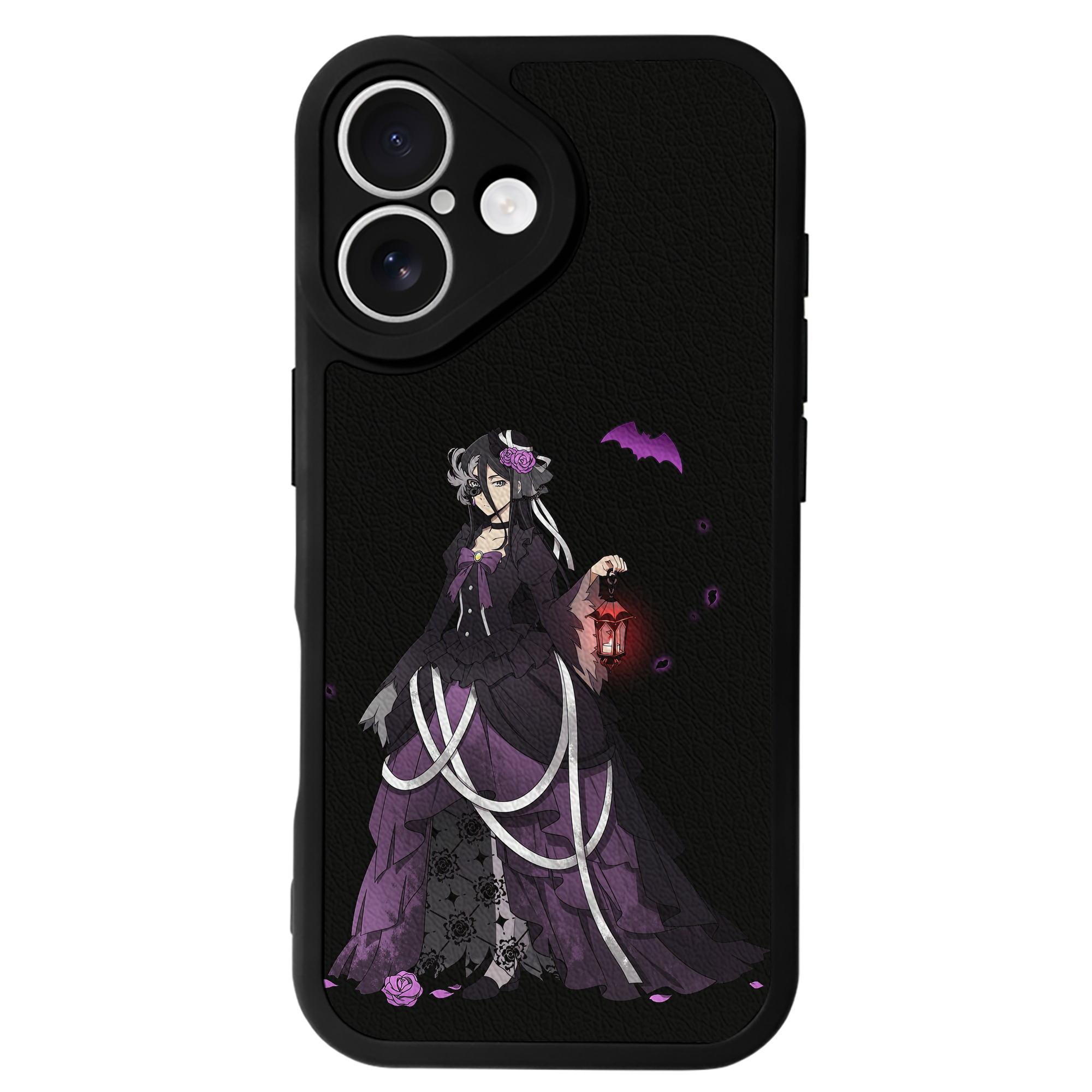 （画像用） 文豪ストレイドッグス Bungo Stray Dogs 【iPhone 16シリーズ対応】シリコンスマホケース（レザー調） 材質：シリコン